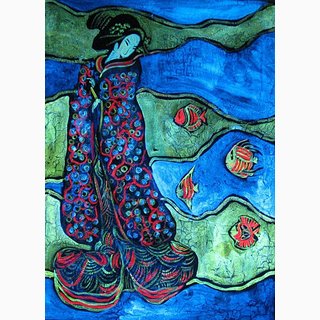 «Собеседник»<br />2006 г., холст, акрил, 60x40