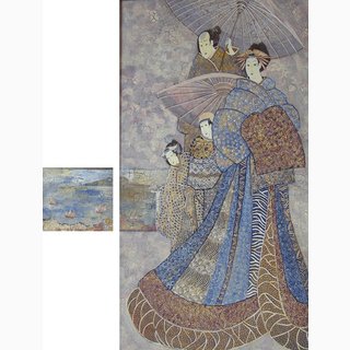 «Опять солнечный ветер»<br />холст, акрил, 60x100<br />2003 г.