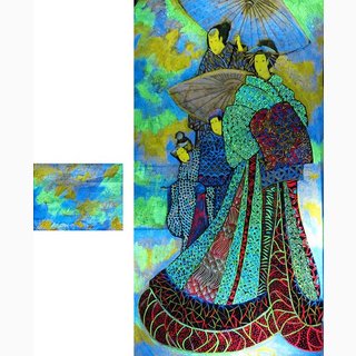 «Опять солнечный ветер»<br />холст, акрил, 60x100<br />2003 г.