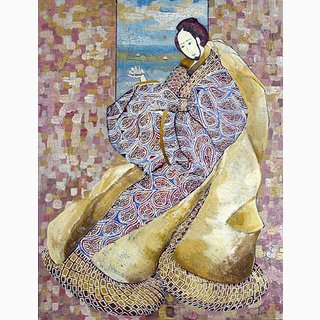 «Красное дерево»<br />2004 г., холст, акрил, 60x80