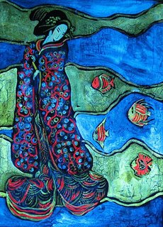 «Companion»<br />2006, canvas, acrylic paints, 60x40